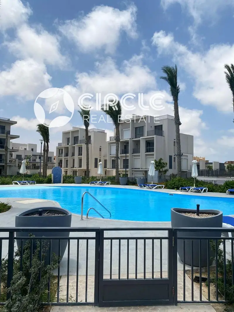Furnished chalet directly on the pool in Marassi Village, North Coast