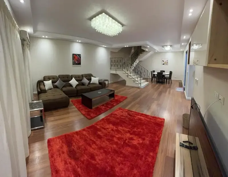 Furnished hotel villa for rent in Rehab - Model A
