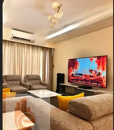 Hotel apartment furnished in Mostafa Kamel overlooking Smouha Club