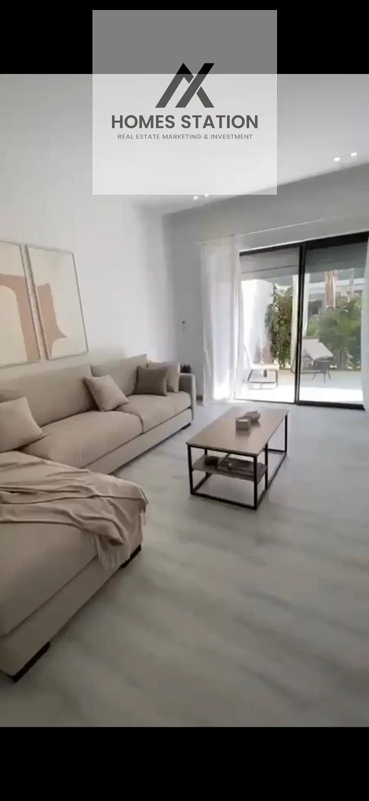 Distinct apartment for rent in Lake View Residence | Ground floor with garden | Furnished
