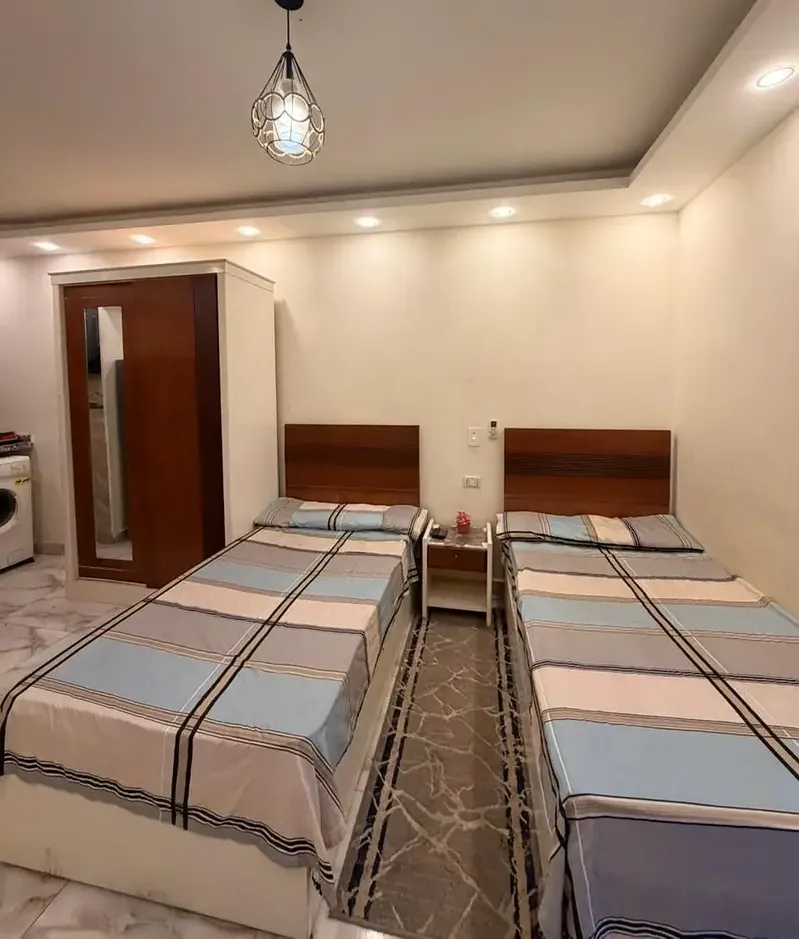 استديو مفروش مكيف للإيجار بمدينة 6 أكتوبر