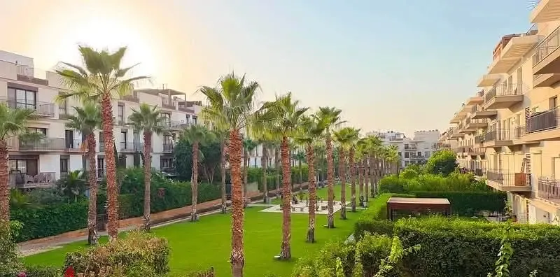 Ground floor apartment with garden in Courtyards Sodic Zayed for rent