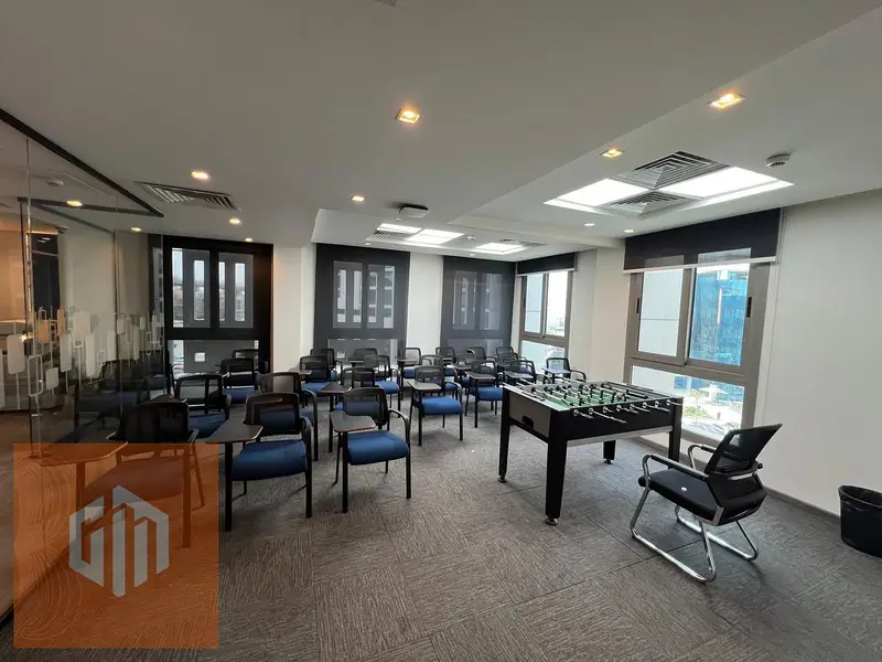 Office 550 sqm finished for rent on South 90 Street, 5th Settlement, New Cairo