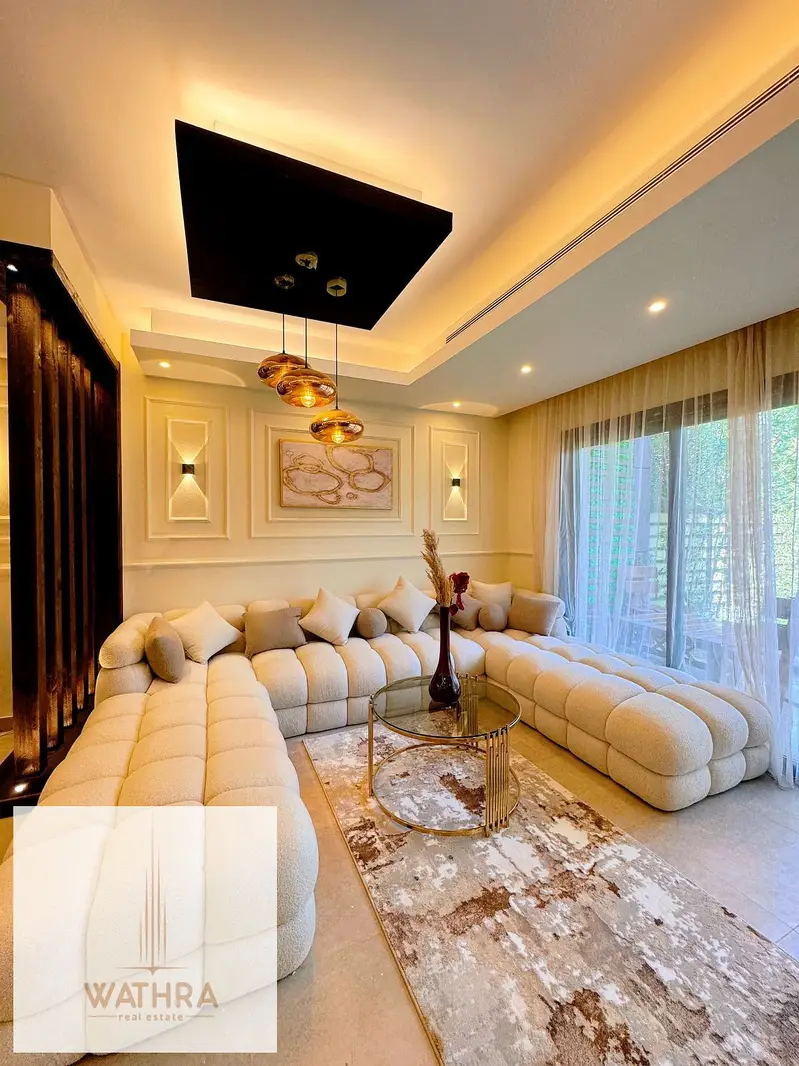 Furnished townhouse for rent in Hyde Park, New Cairo
