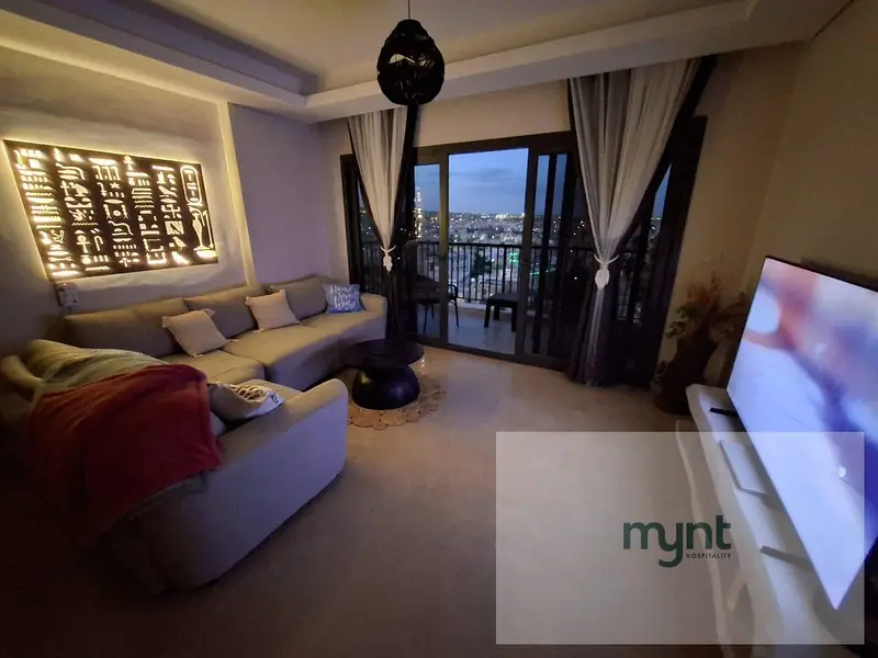 Furnished apartment for rent in ZED West, Sheikh Zayed