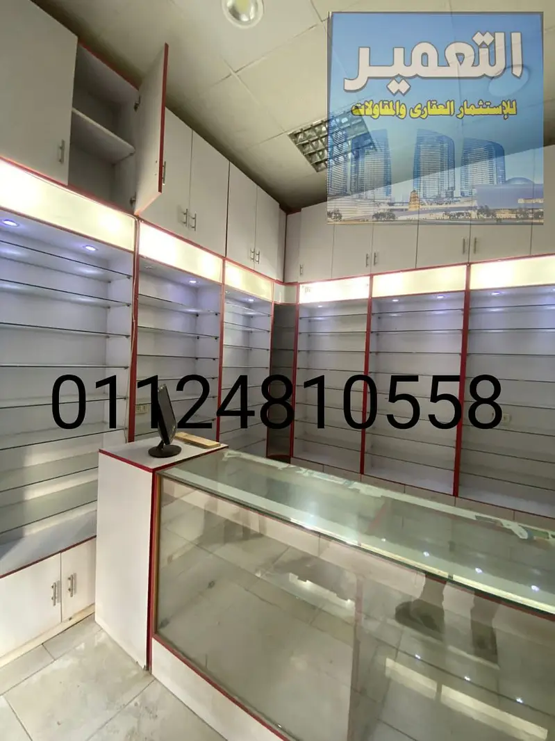 Pharmacy for rent in West Ain Shams 32 sqm