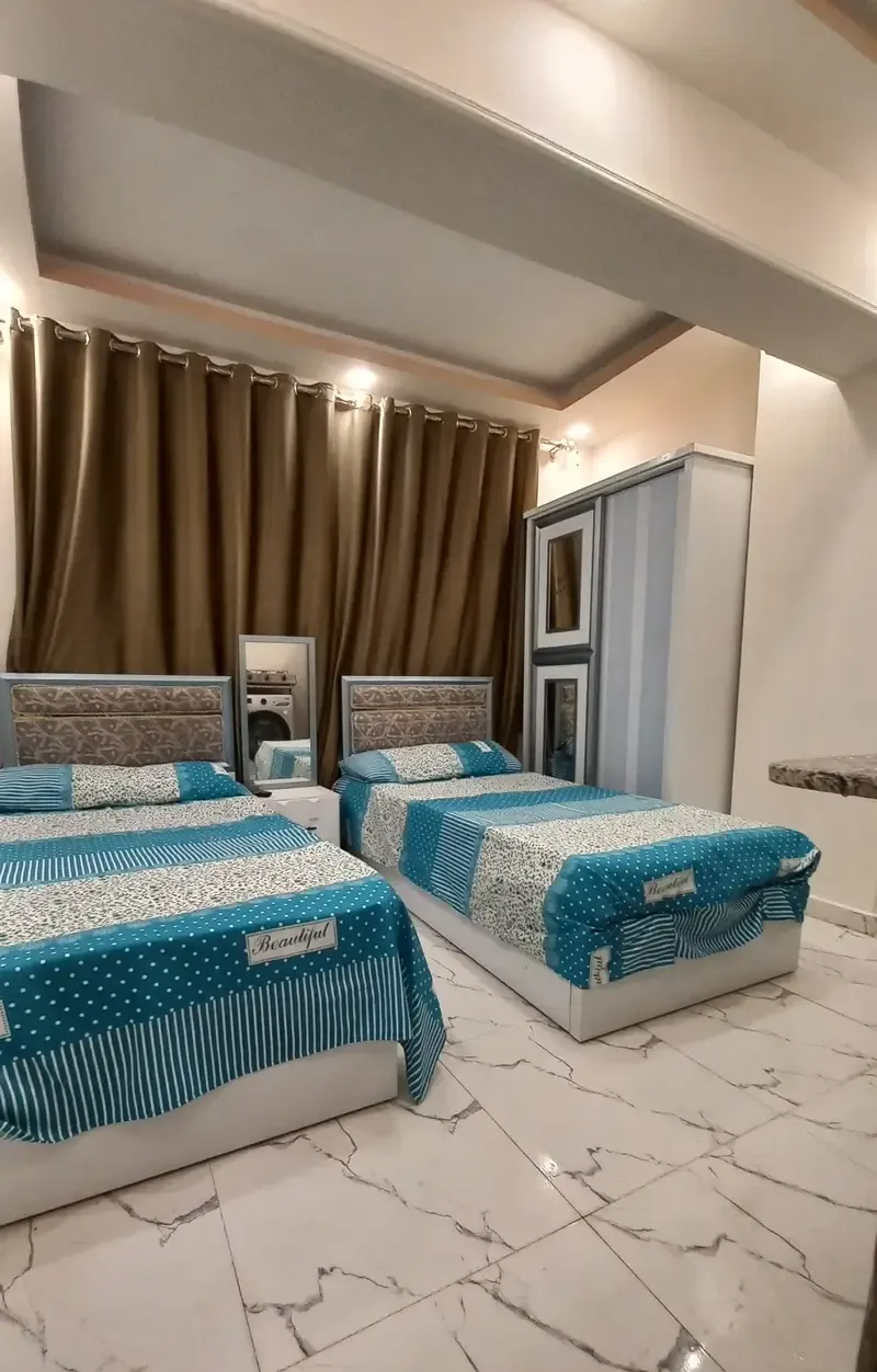 Double studio for rent in 6th of October City, 1st District
