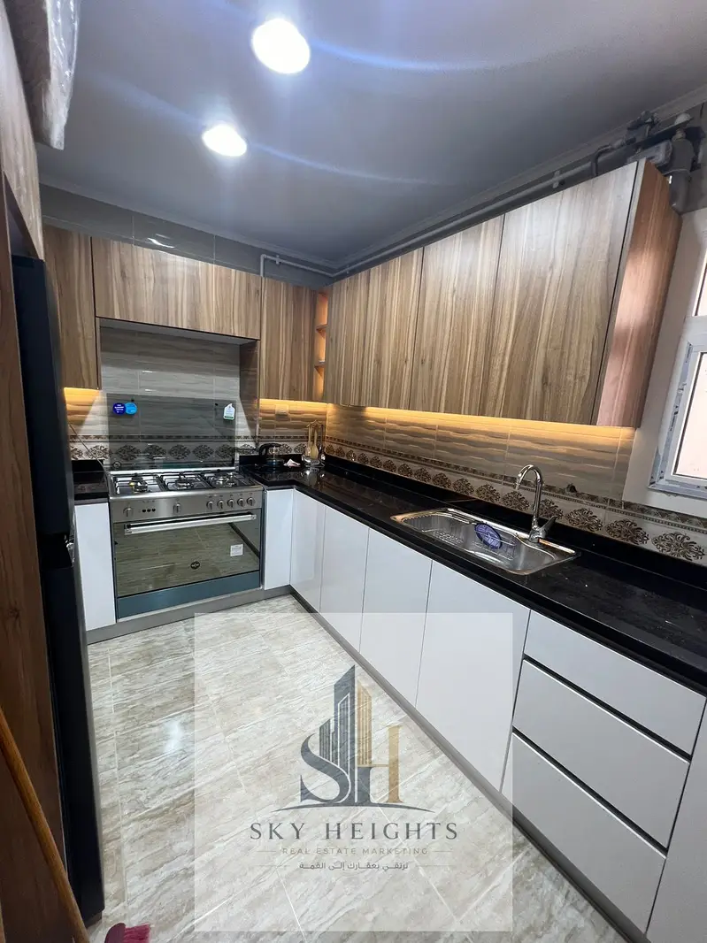 Furnished apartment for rent in Rehab 7, special super lux finishing