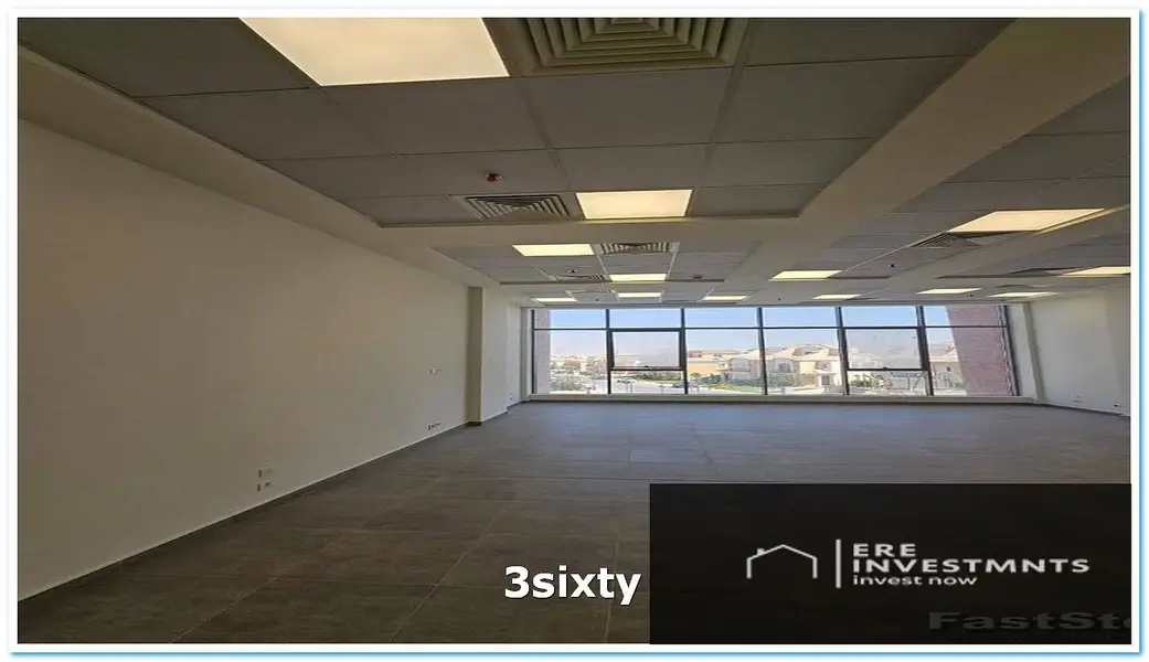 Fully finished office for rent in Three Sixty, Fifth Settlement