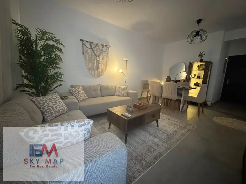 Furnished apartment for rent in Madinaty B8, first occupancy