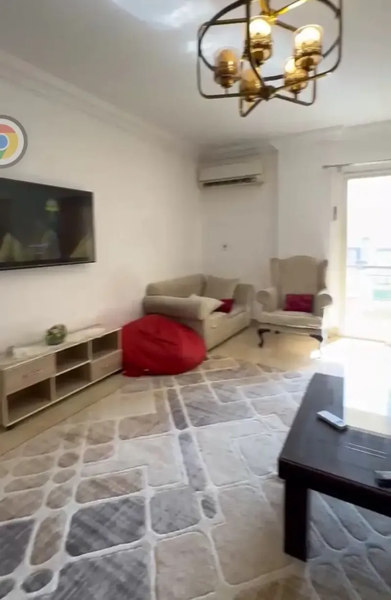 شقة مفروش للايجار بالعاصمة الإدارية R3