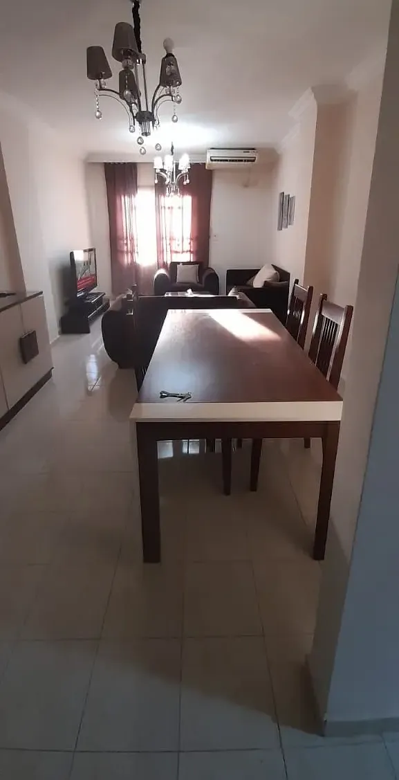 Furnished 90sqm apartment for rent in Rehab City