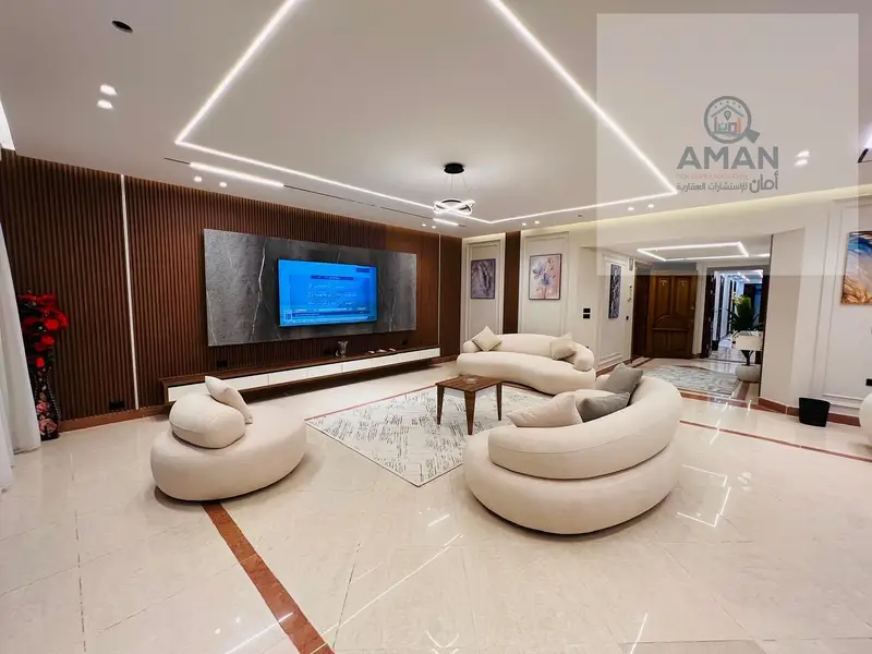 4-room apartment directly on the Nile on Abdel Aziz Al Saud Street