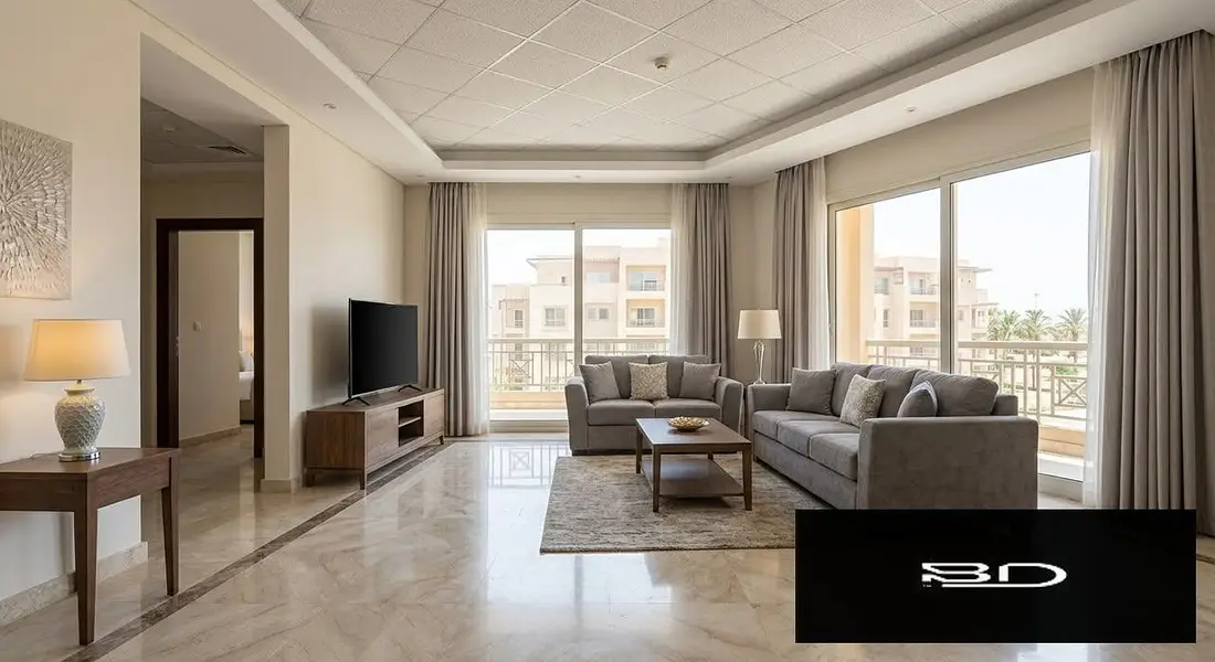 Luxurious hotel apartment with ultra-lux finishing in Karma Residence Compound