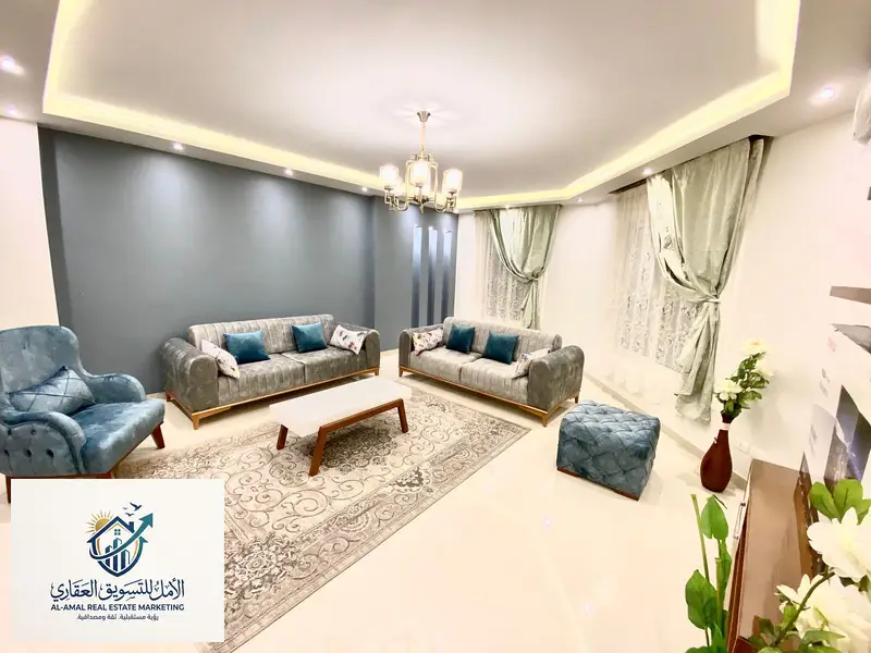 Furnished apartment for rent in Upper Al Mearag, Zahraa Al Maadi