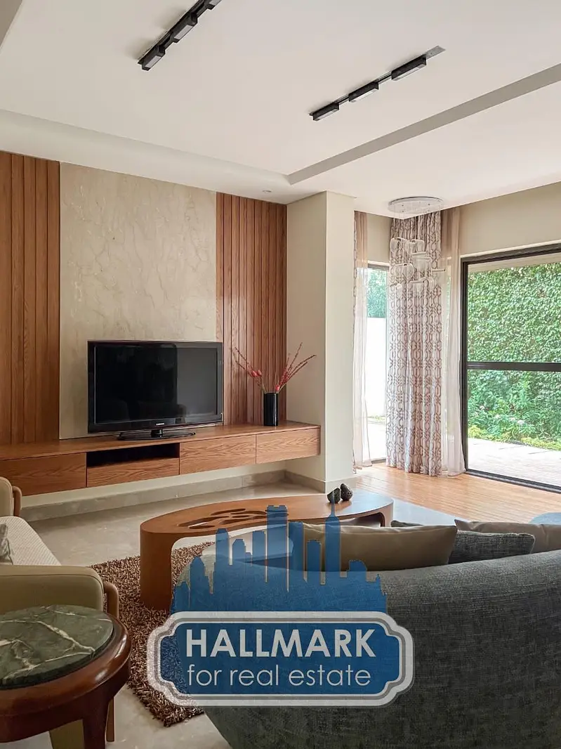 Furnished ground floor apartment for rent in Lake View Residence
