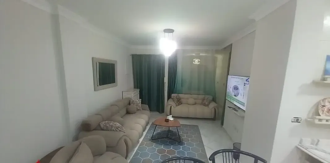Furnished modern studio for rent in Rehab 1