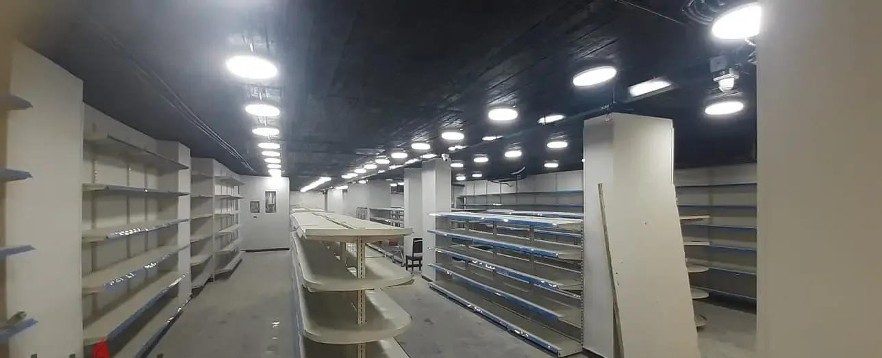 Supermarket for rent in Hadayek Al-Ahram, 350 sqm, finished