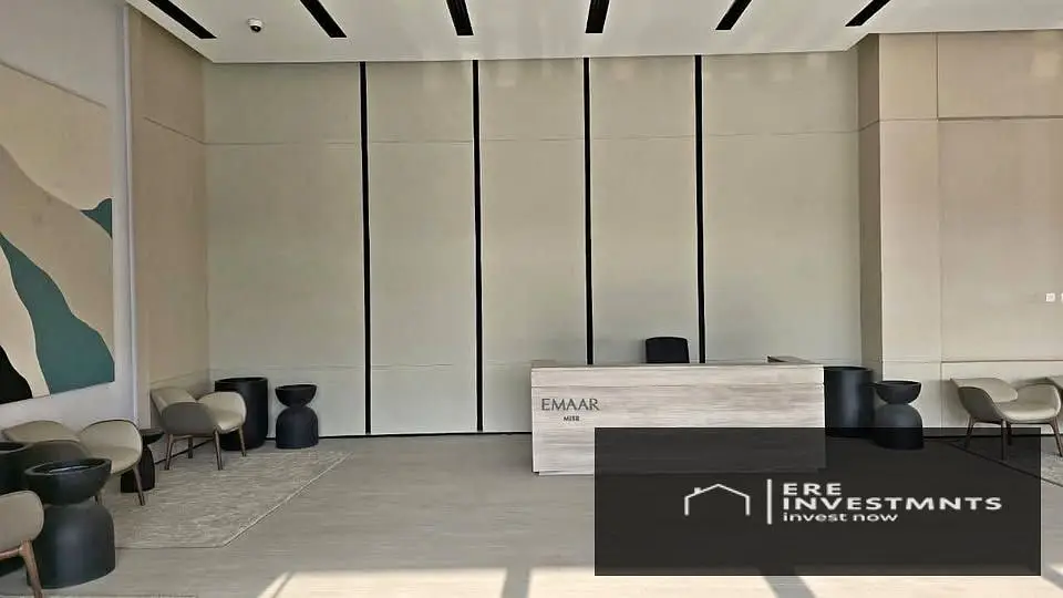 Clinic for rent 71sqm semi-finished in The Place - Mivida, 5th Settlement