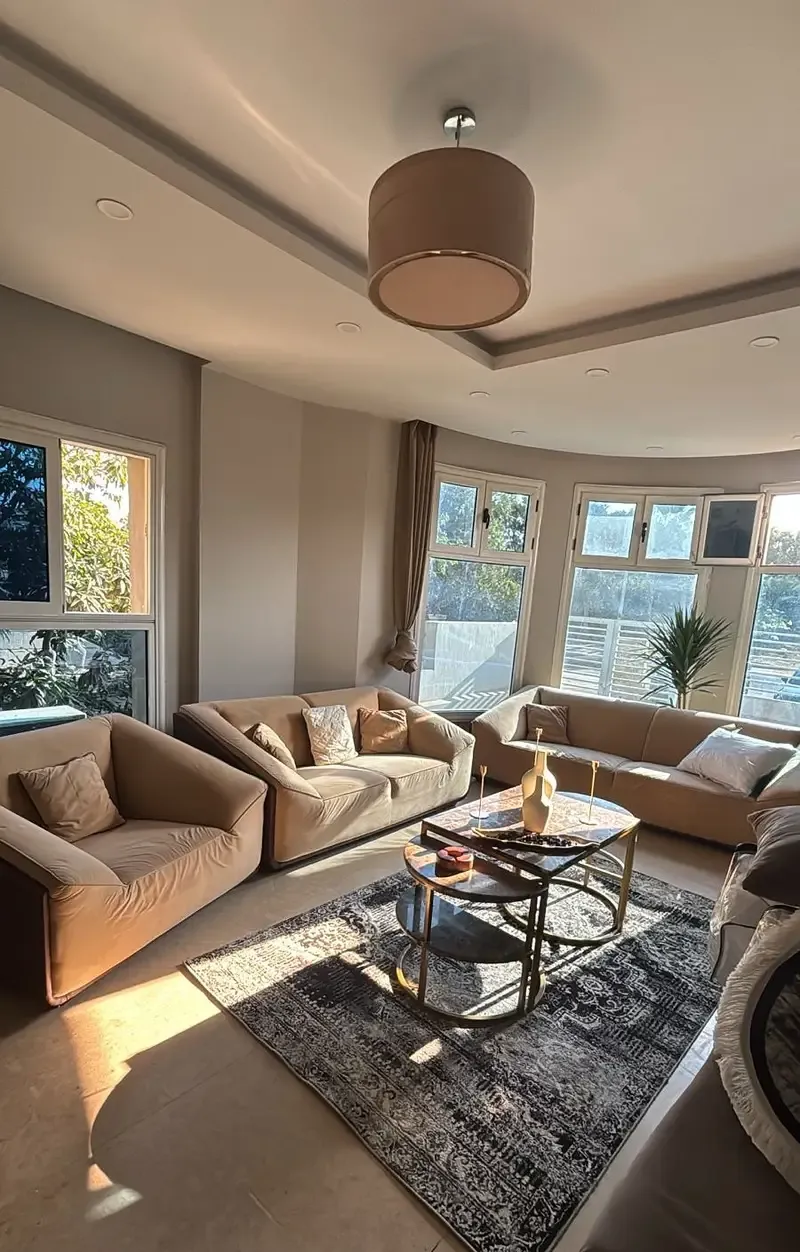 Furnished apartment for rent in Tourism 4, next to Mall of Arabia