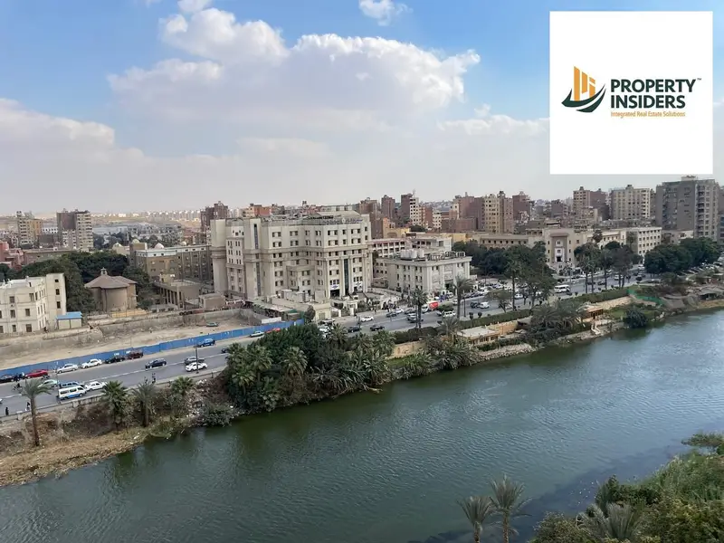 شقة 150م للايجار بشارع الملك الصالح تري النيل