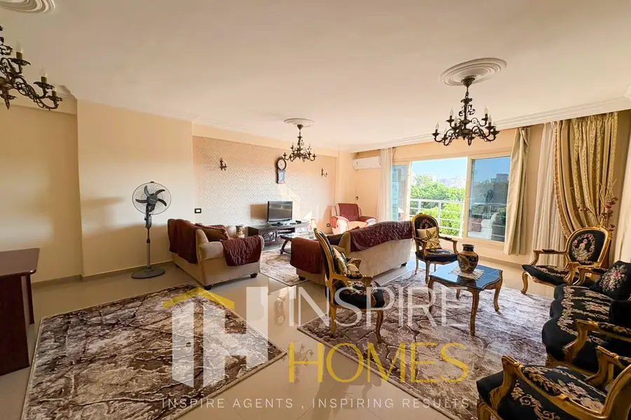 Furnished apartment for rent 135sqm Sporting (Al Aqaba St.) - 30,000 EGP monthly