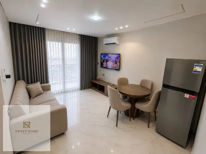 Furnished studio for rent in Taj City Compound