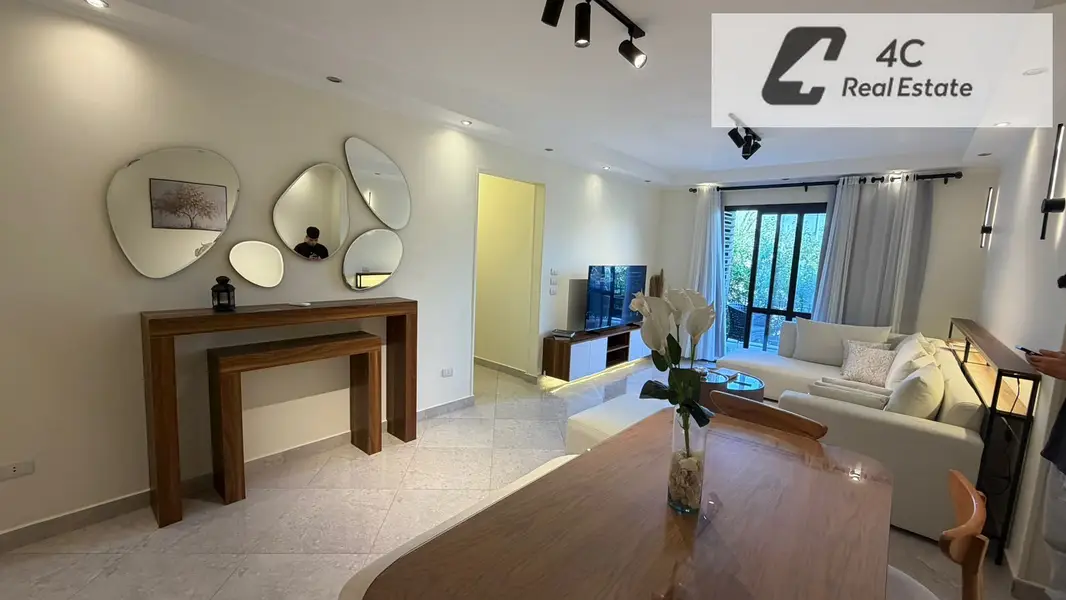 175 sqm furnished apartment for rent with Katameya Dunes view in New Cairo 5th Settlement
