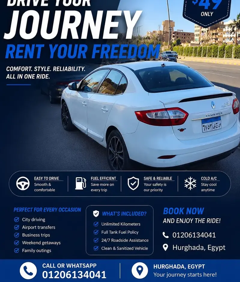 Car for rent in Hurghada