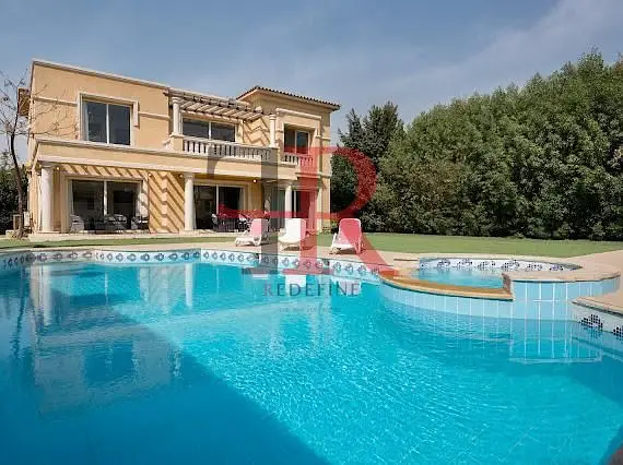 Independent villa for rent in The Villa compound, New Cairo