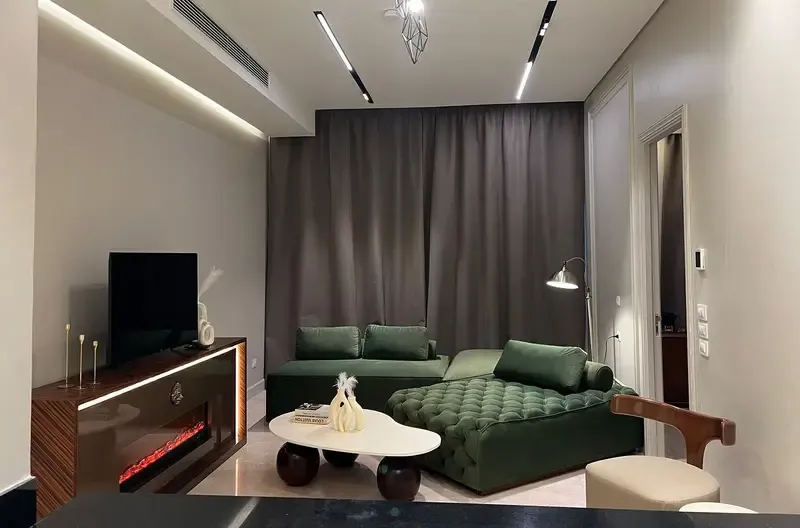 Fully Furnished Ground Floor Apartment for Rent in Al Jazi - New Cairo