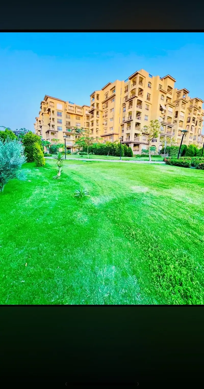 Apartment for rent in Madinaty B1 with garden view