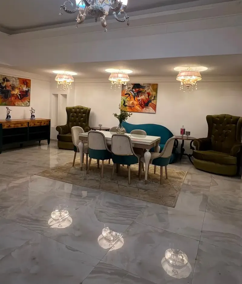 Luxurious duplex for rent, hotel furnishings, south of the Academy