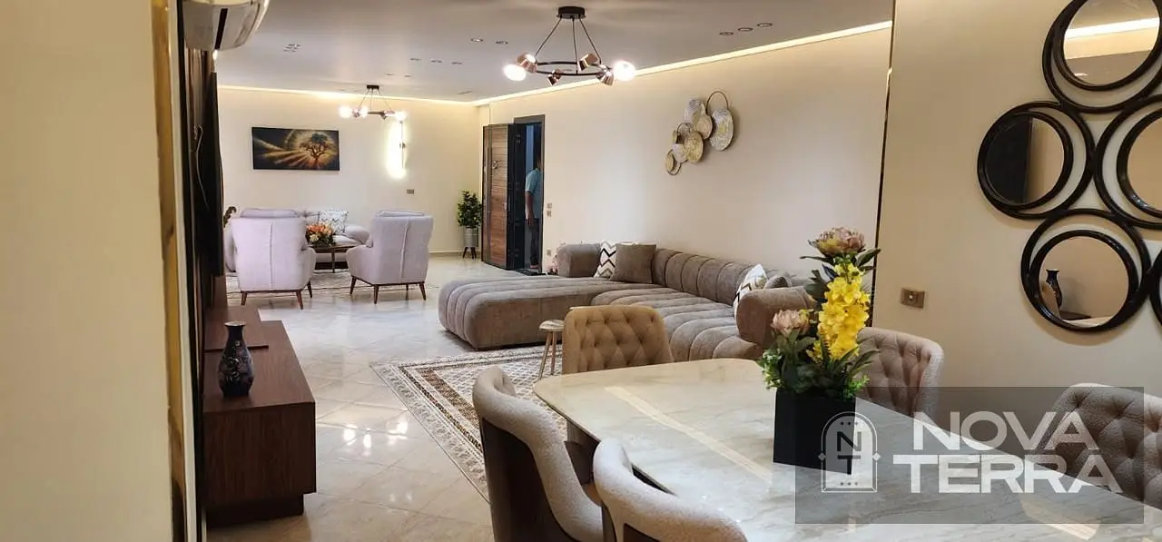 Furnished apartment for rent in 7th District, Sheikh Zayed