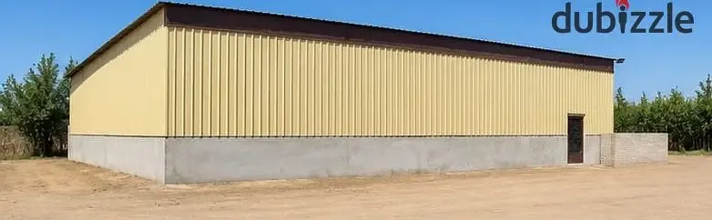 For rent, integrated agricultural export station, 500 sqm in Obour City