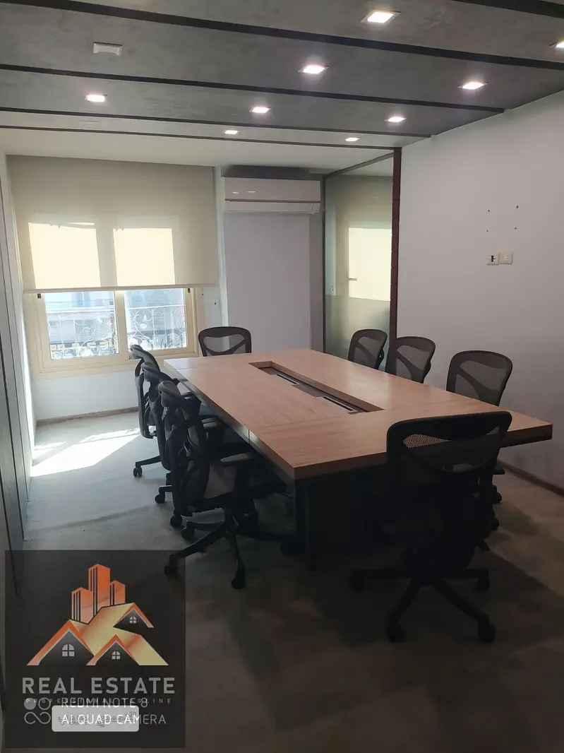 Furnished office for rent on Omar Ibn El Khattab Street, Heliopolis