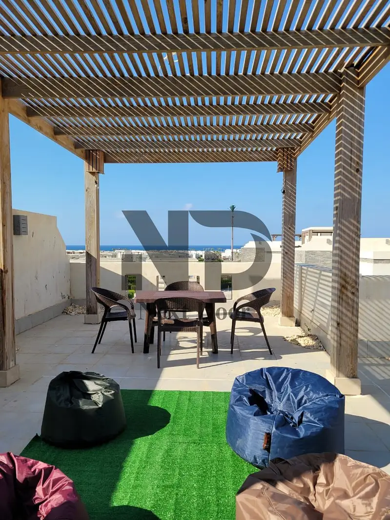Penthouse for rent in Amwaj Sidi Abdel Rahman | Direct Sea View
