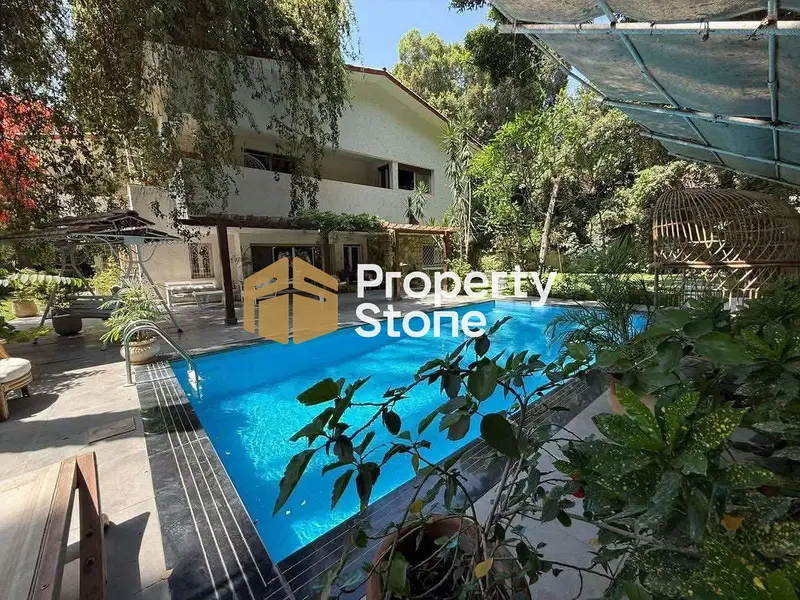 Villa for rent in Maadi Sarayat, Super Lux finishing