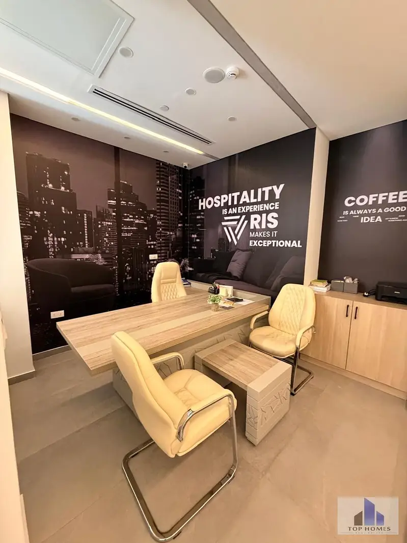 Fully finished administrative office for rent in Fifth Settlement, Agora Mall