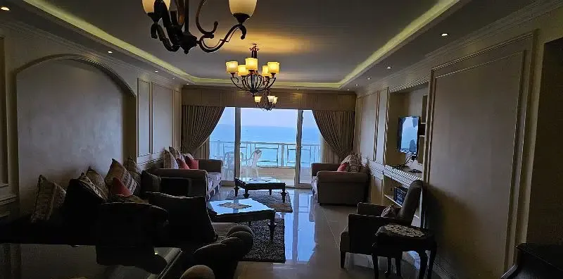 Apartment for daily rent, direct sea view, for families