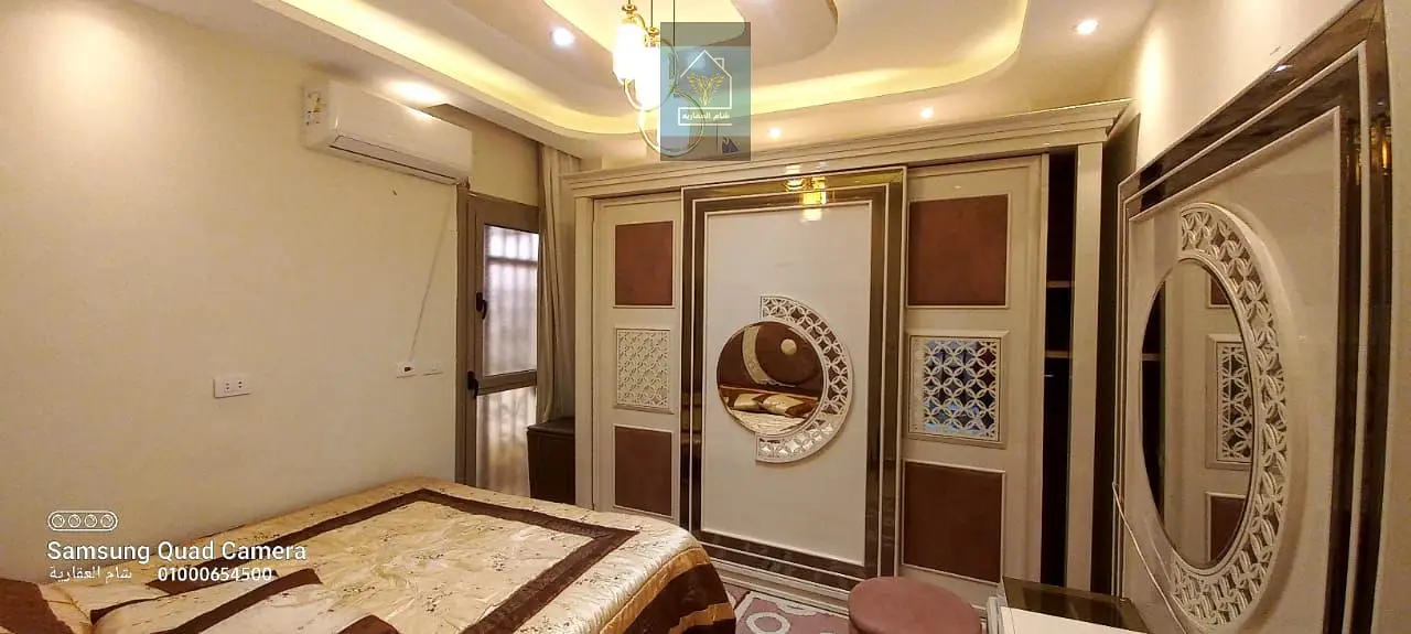 شقة مفروشة للايجار بالشيخ زايد عمارات المستقبل