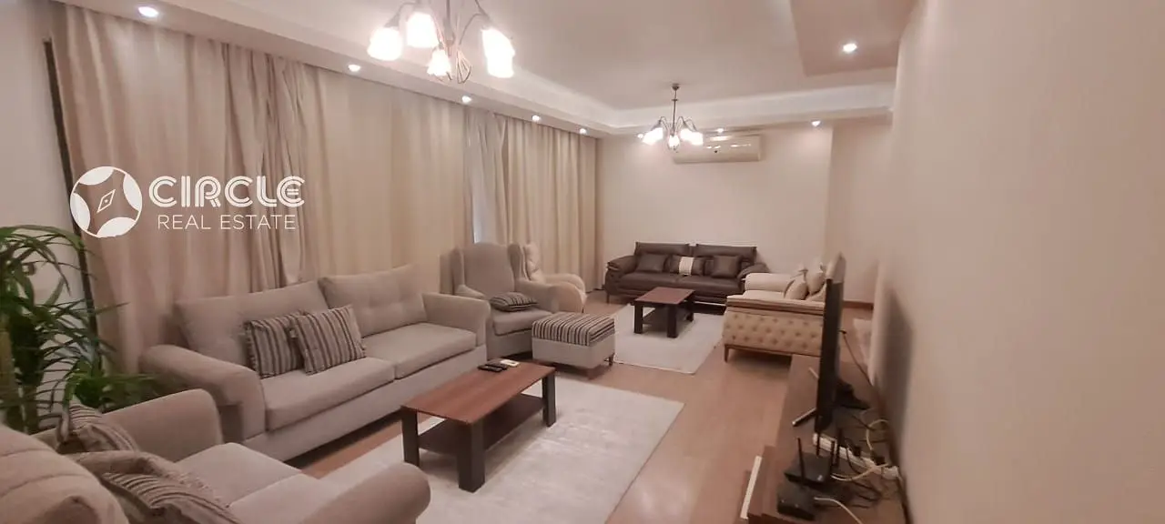 Furnished 190sqm apartment for rent in Eastown Compound, New Cairo