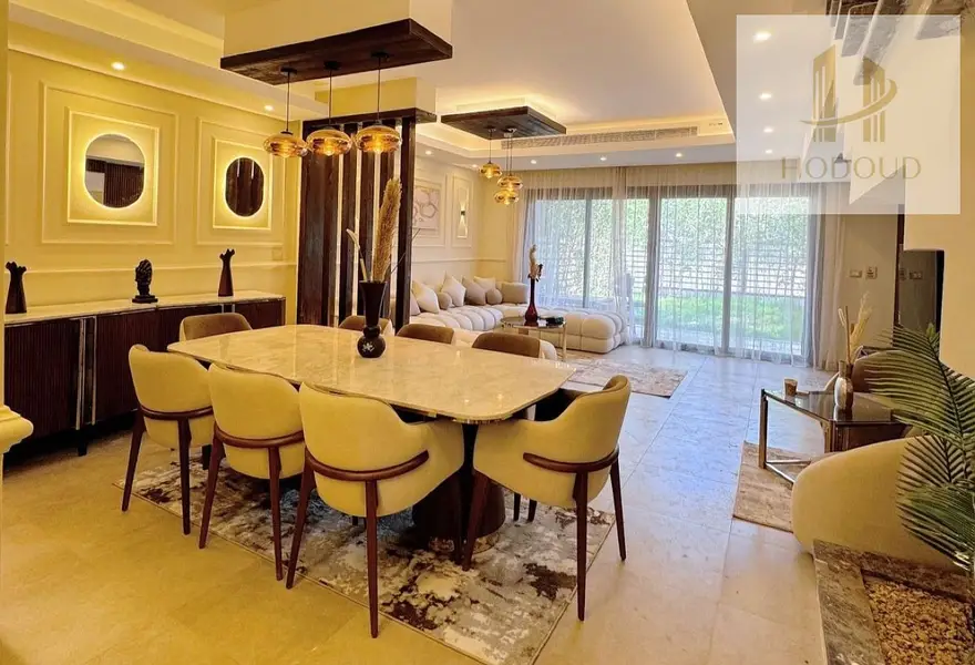 Luxurious furnished townhouse for rent in Mivida Compound - Fifth Settlement