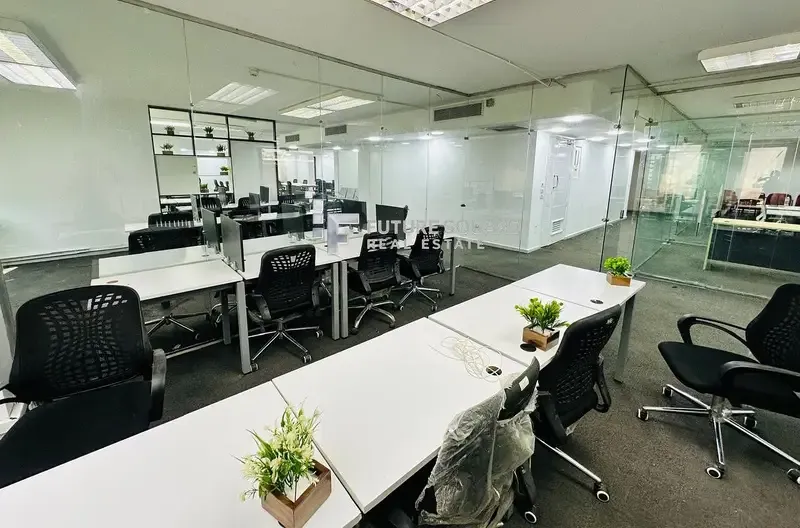 Furnished and air-conditioned office headquarters for rent in Maadi