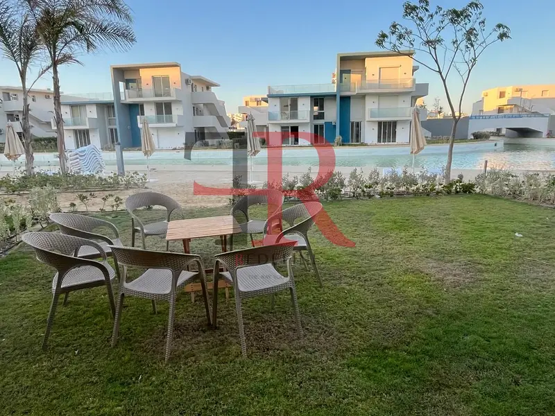 Chalet for rent in Fouka Bay on the lagoon with a private garden