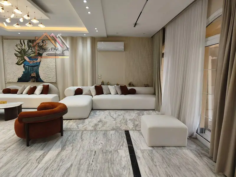 Elegant villa for rent, first use, fully furnished