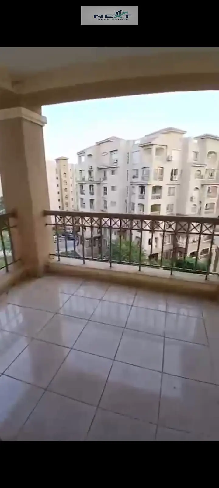Apartment for rent in Madinaty B1, company finishing, garden view