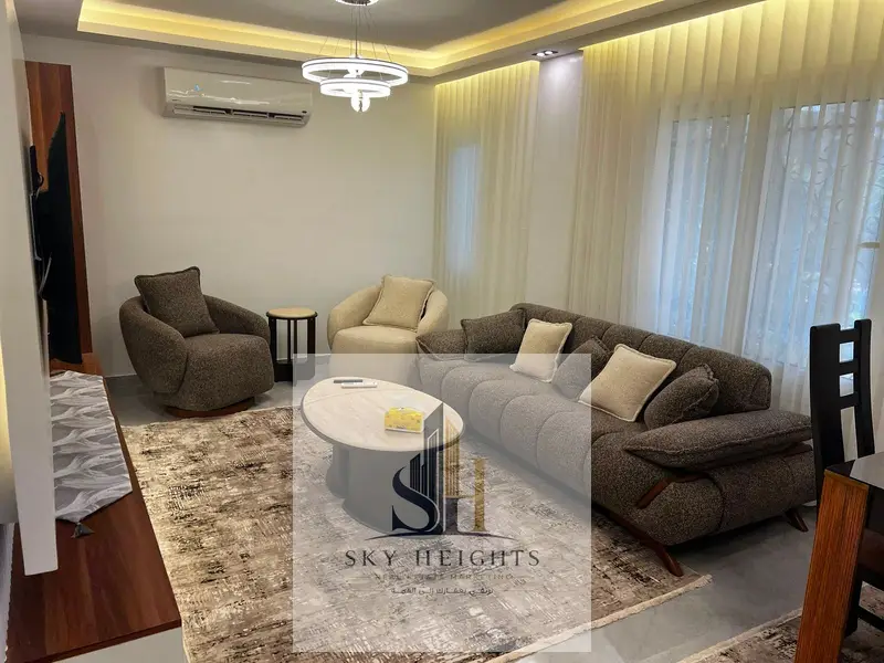 شقة مفروشة للايجار بالرحاب اول سكن تشطيب الترا سوبر لوكس