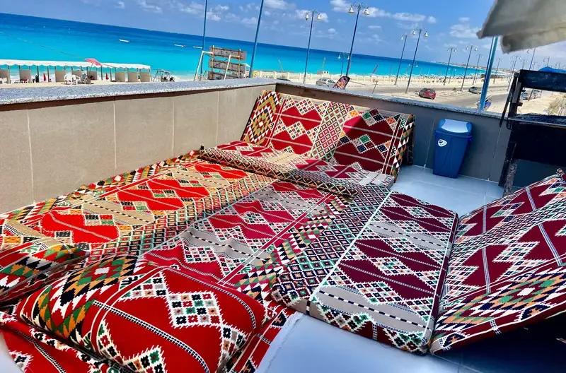 First-row beachfront villa in Al-Arous Al-Abyad