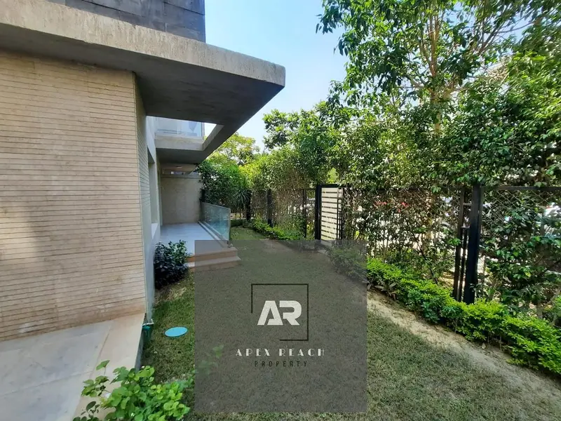 Ground floor apartment with private garden for rent in Fifth Settlement